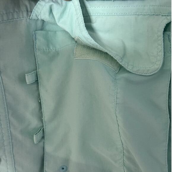 Bimini Bay Outfitters Short Sleeve Button Up Vented Fishing Shirt Size Medium - Picture 5 of 12